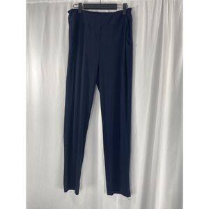Joseph Ribkoff Slim Fit Lydia Pull On Pant Trousers Midnight Blue Size 8 NWT